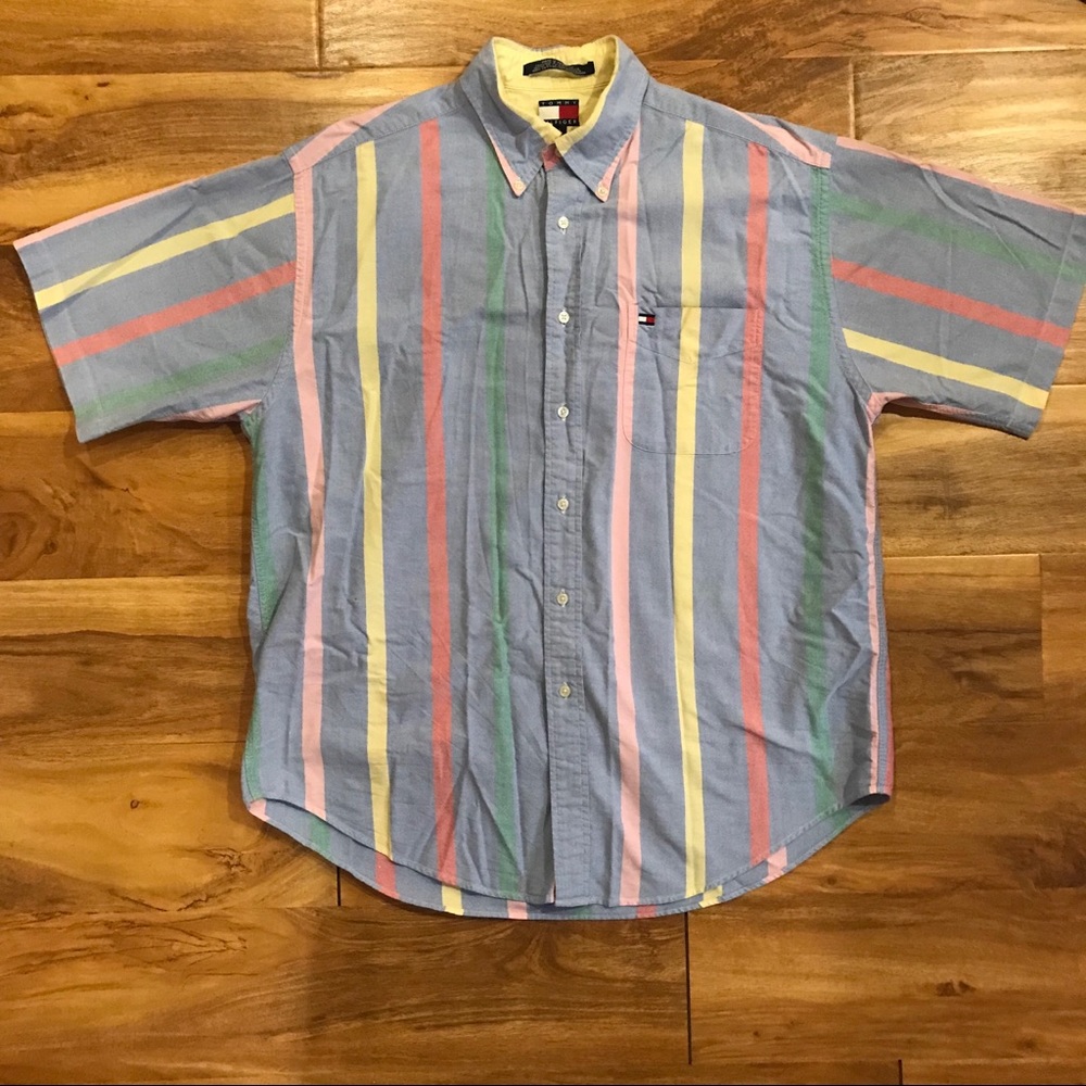 Vintage 90’s Tommy Hilfiger Button Down Shirt